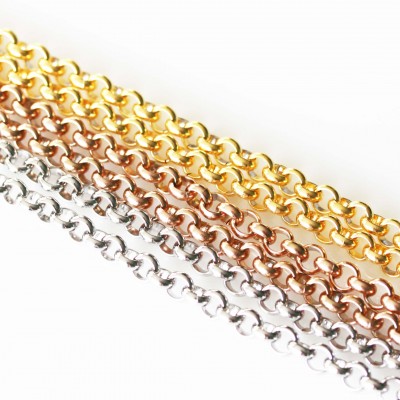 6mm Belcher Necklace - 24 inch (61cm)